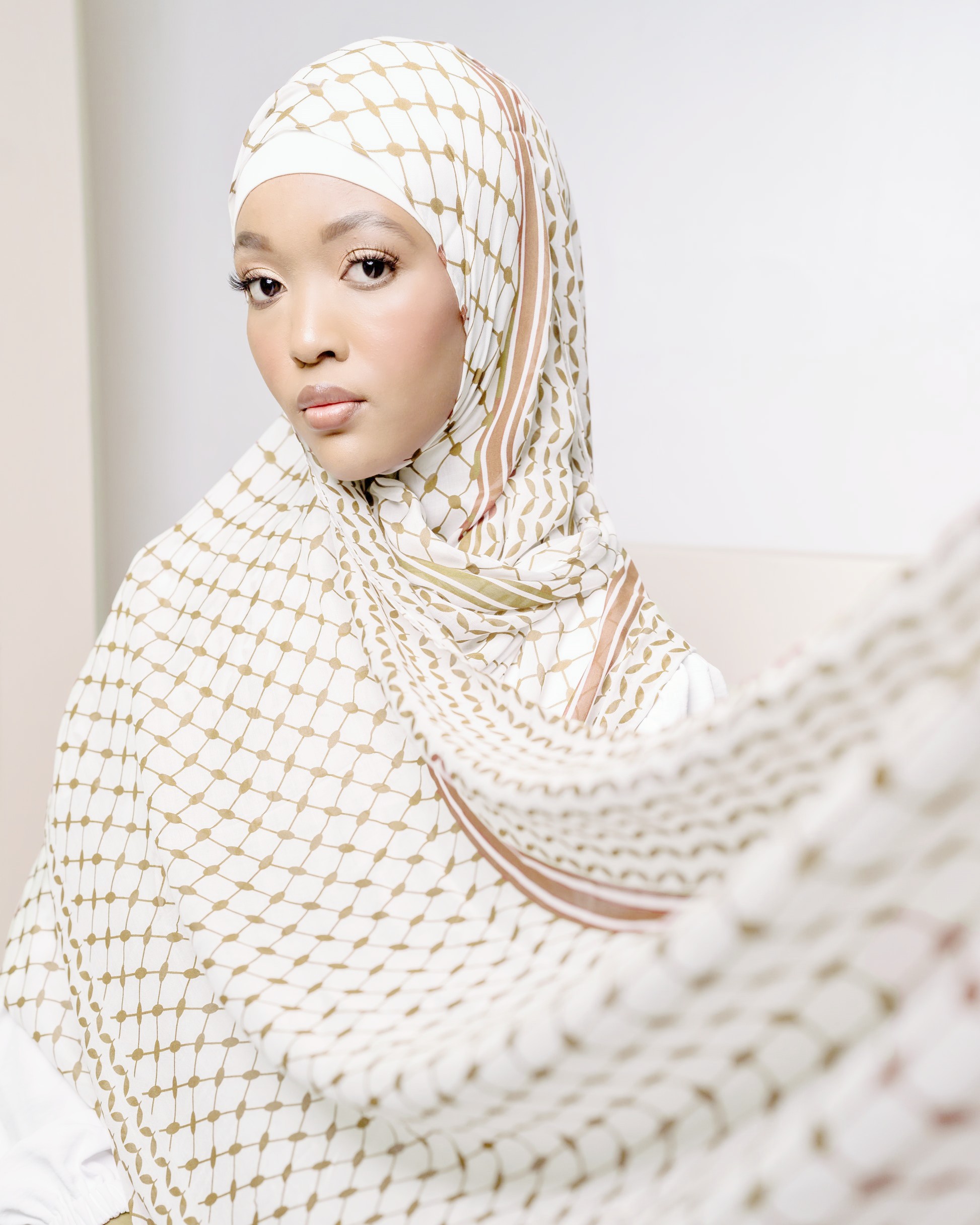 Mode Kuffiyeh Hijab Foulard en mousseline de soie femmes islamique musulman foulards châle Echarpe respirant Foulard dubaï Hijabs