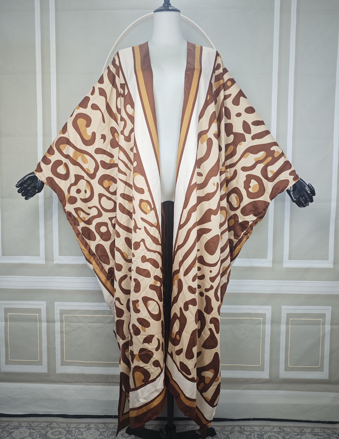 Kimonos longs surdimensionnés pour femmes, caftan musulman, plumeau d'été, style bohème, sexy, pour les vacances, collection 2022