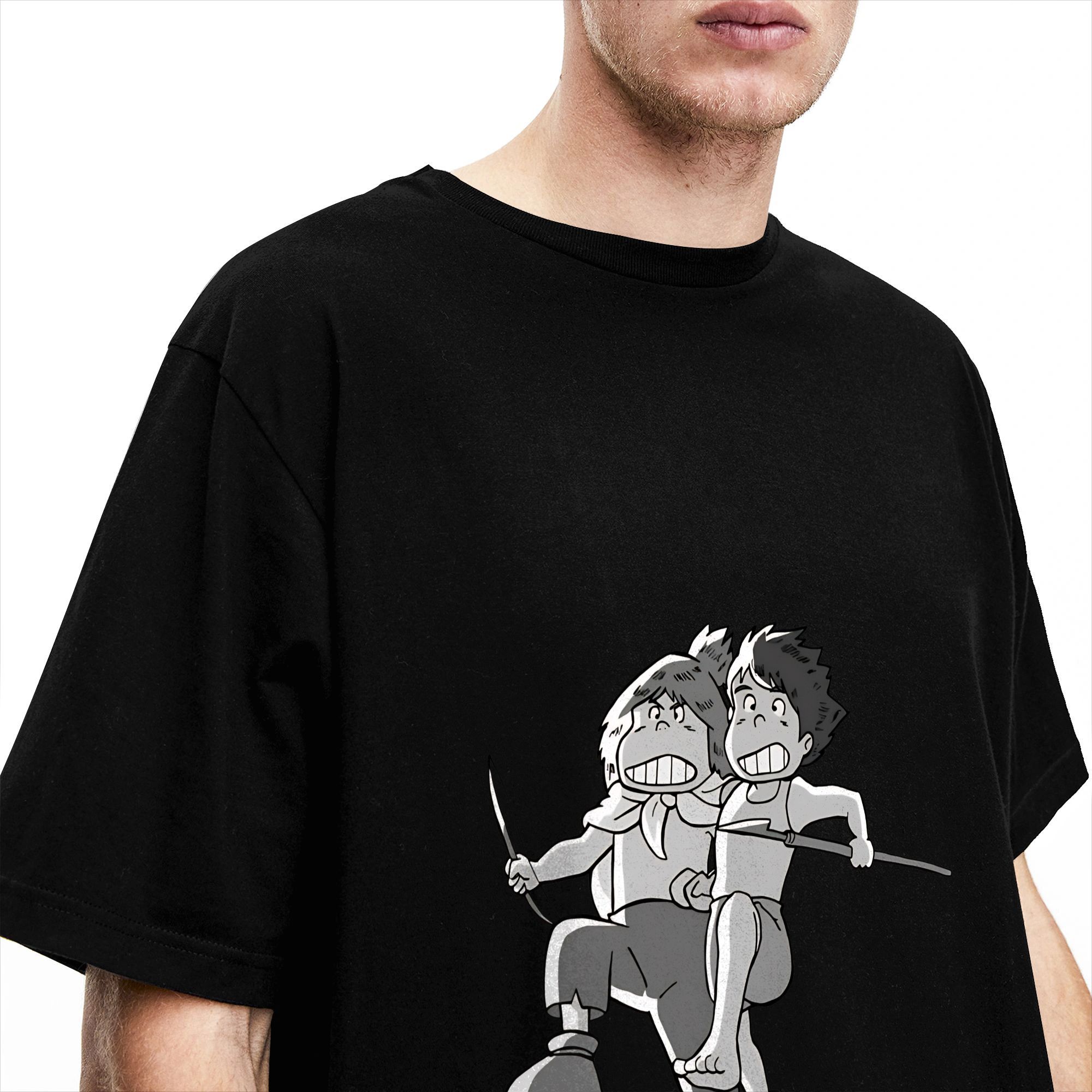 T-shirt décontracté d'été Conan The Future Boy, T-shirts populaires 100% coton pour hommes Y2K, vêtements à manches courtes grande taille