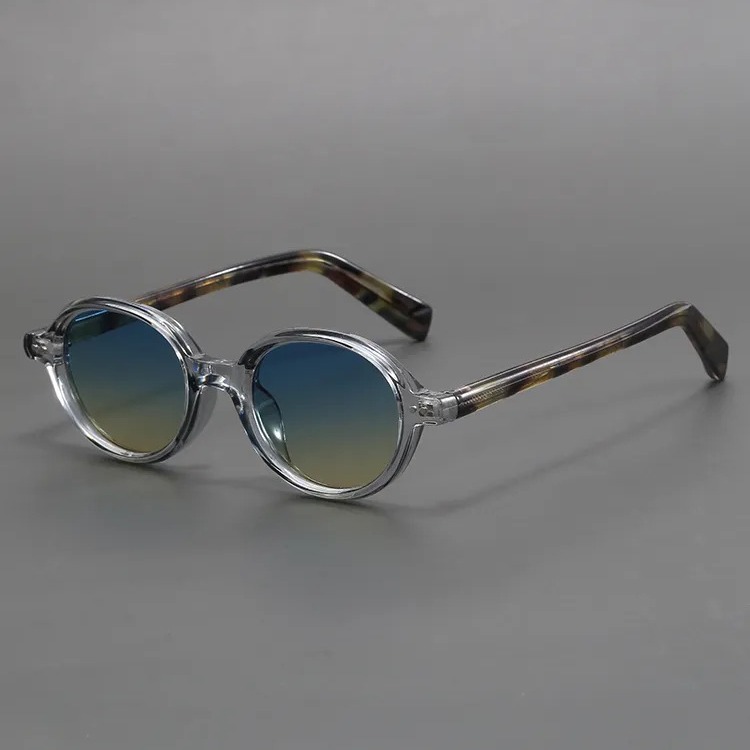 Lunettes de soleil rondes vintage pour femmes et hommes, lunettes de soleil circulaires, lunettes ovales pour femmes, lunettes de soleil pour hommes et femmes