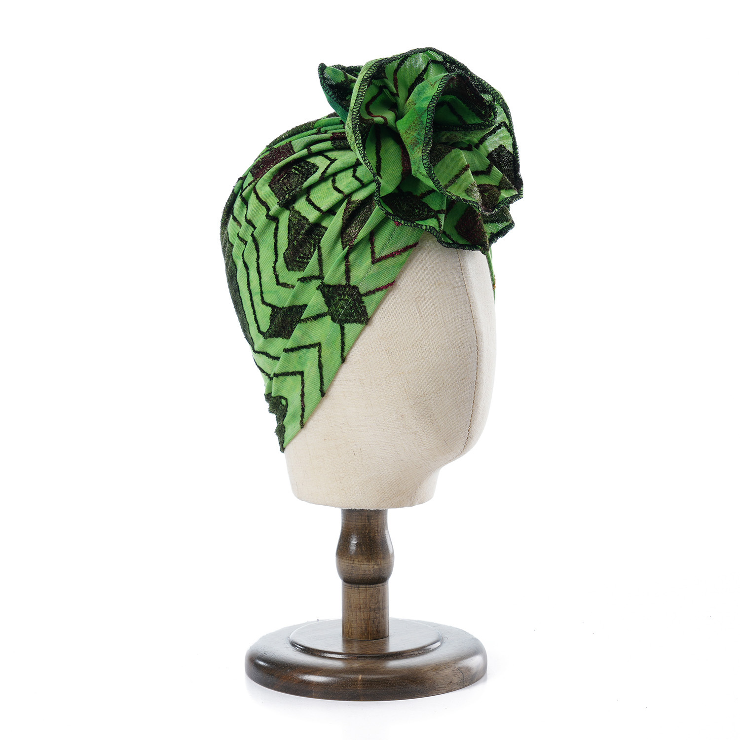 Turban musulman en velours de haute qualité à grande fleur pour femmes africaines, bonnet chimio islamique, bonnets décontractés pour cheveux, bonnets hijab