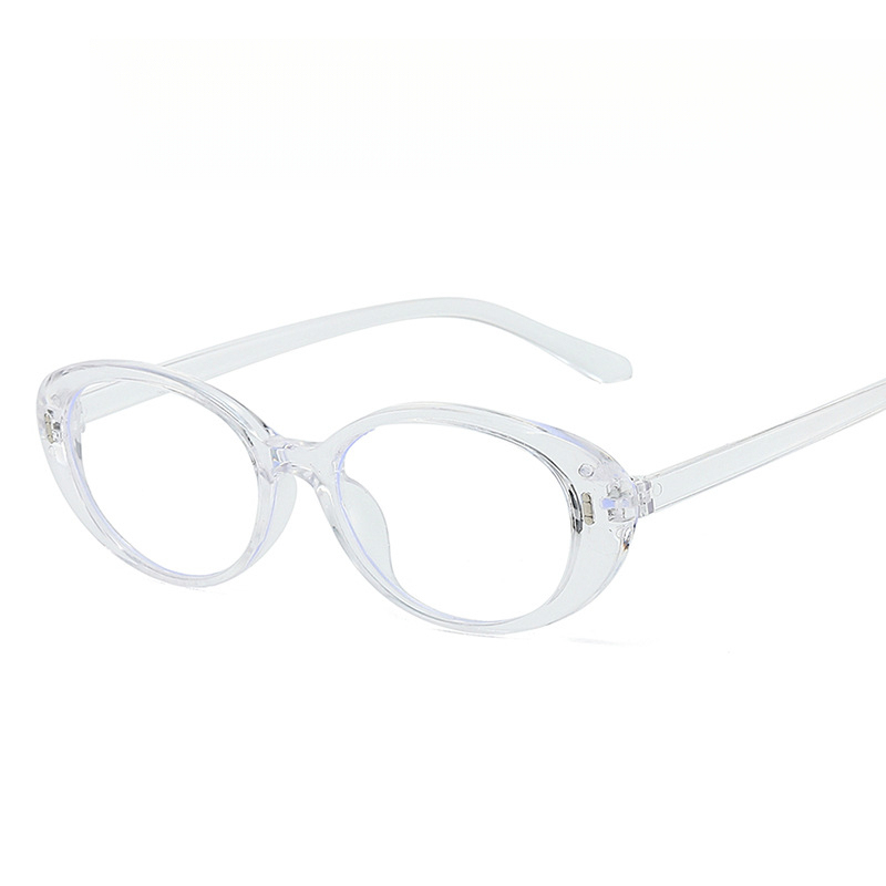 Montures de lunettes ovales tendance européennes et américaines pour femmes, pour un usage quotidien, avec fonction anti-lumière bleue