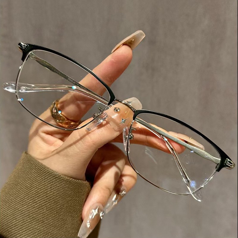 2025 nouveau Style lunettes de lecture mode hommes et femmes Anti lumière bleue lunettes classiques à la mode rétro lunettes