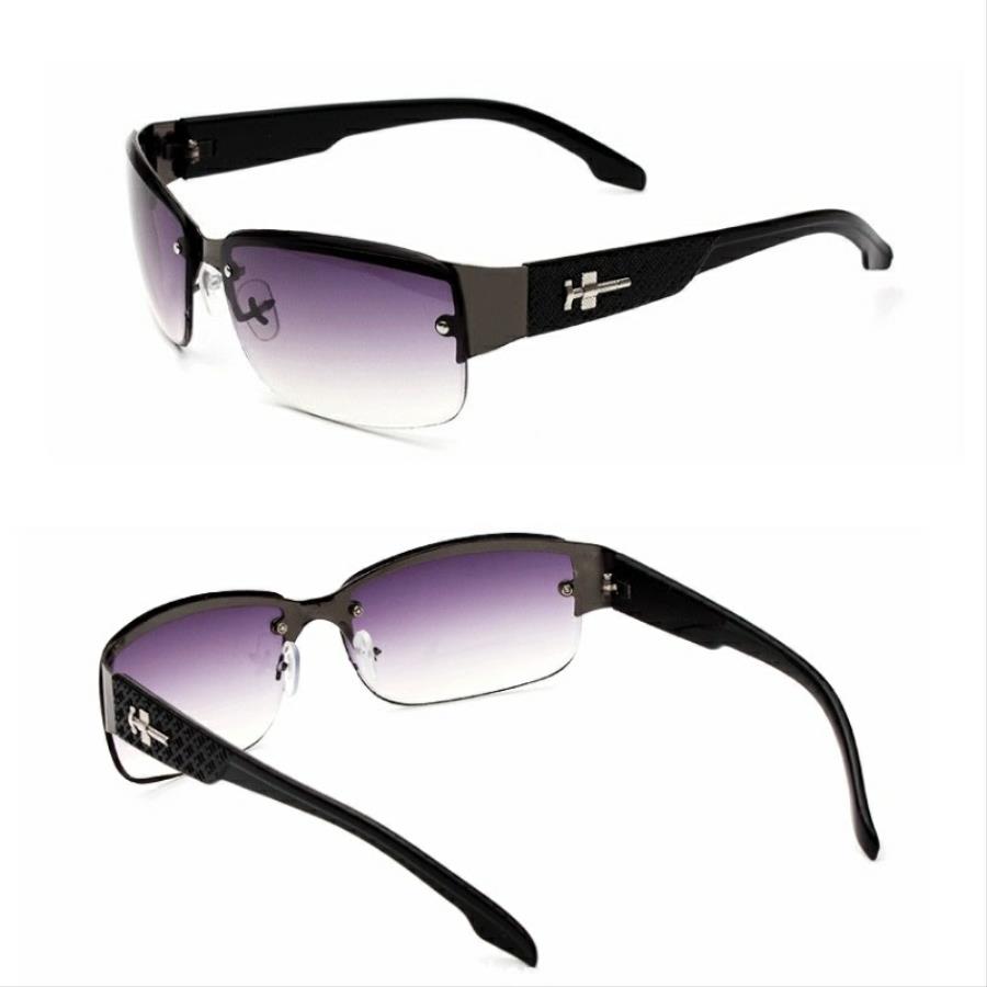 Lunettes de soleil carrées vintage dégradées pour hommes et femmes, idéales pour la pêche, la conduite, la plage, les vacances, les voyages – Marque de créateur, style classique
