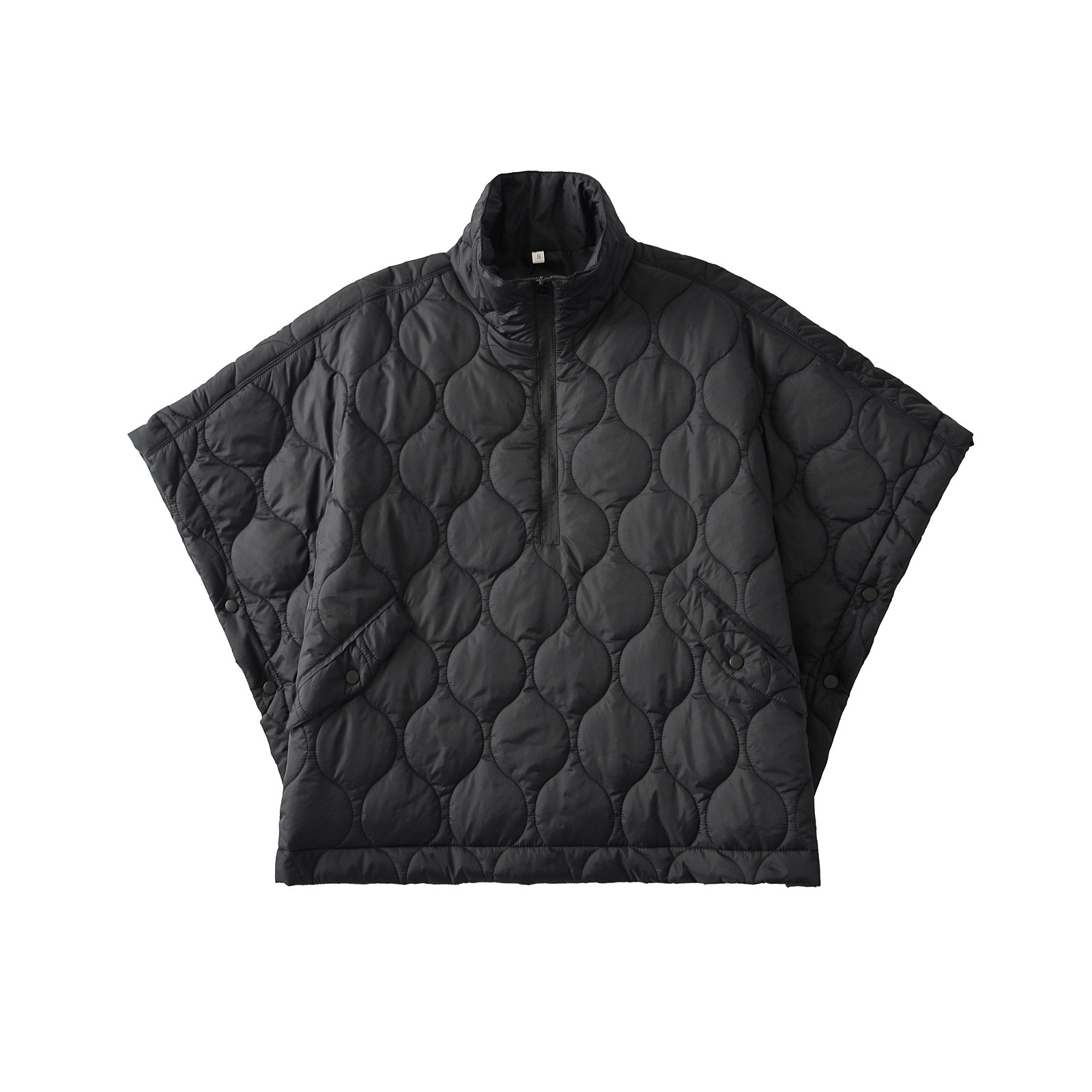 Veste matelassurera en coton Everak pour femme, manteau chaud, fermeture éclair, hiver