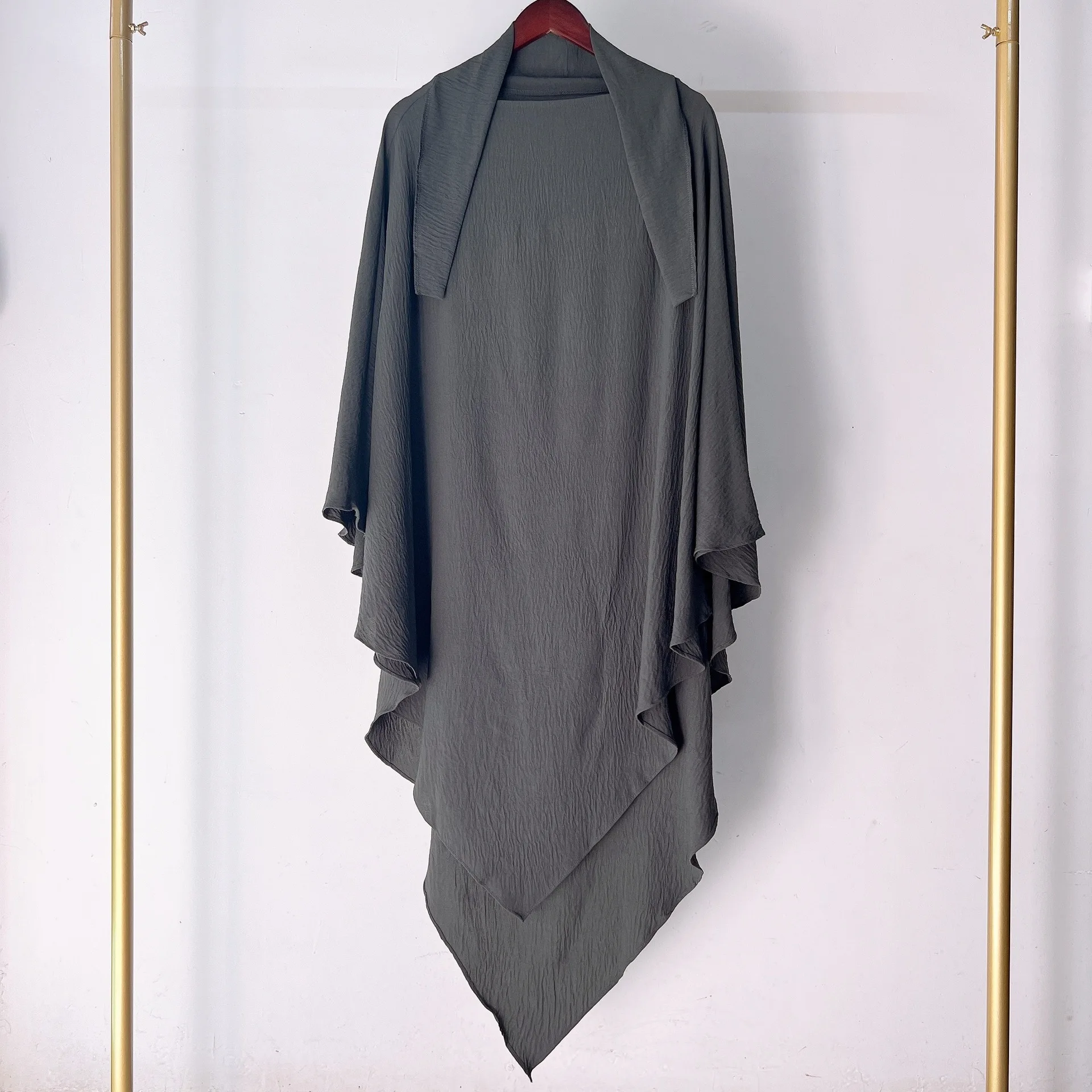 Écharpe Hijab musulmane Eid, vêtement de prière une pièce, Kaftan, Ramadan, Turquie, Dubaï, Burqa islamique, coiffure, vêtements, sans robe