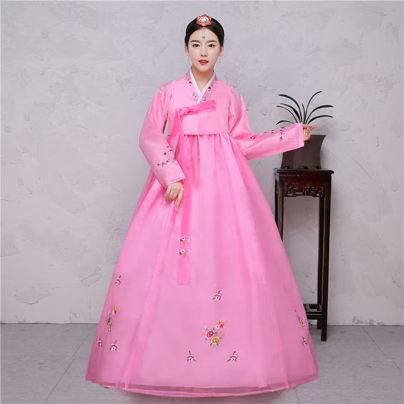 Hanbok Costume National ethnique pour femmes, nouveau Costume de spectacle de photographie, Costume de danse Dae Jang Geum, jupe longue