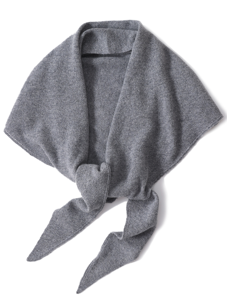 100% laine tricoté grand Triangle châles écharpe femmes automne hiver doux chaud doux élégant Cape Poncho multi-fonctionnel Pashmina