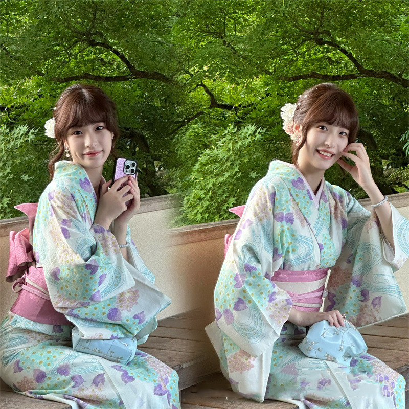Kimono traditionnel pour femmes, style japonais Yukata, kimono sexy vintage, costume de fête, de bal, de spectacle, de danse, cosplay