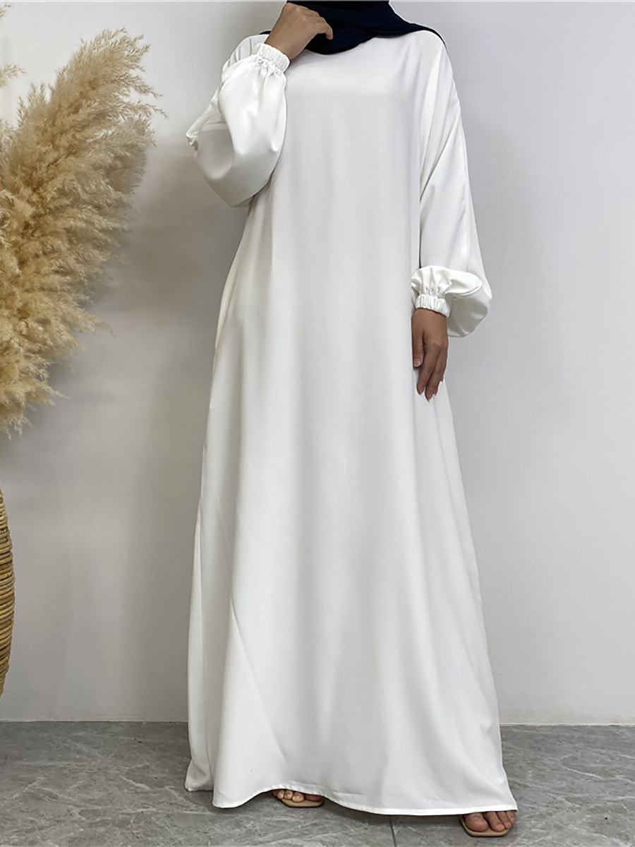 Robe Hijab pour Femme Musulmane, Vêtement Islamique Modeste, Ramadan, Caftan Marocain, Turquie, Abaya