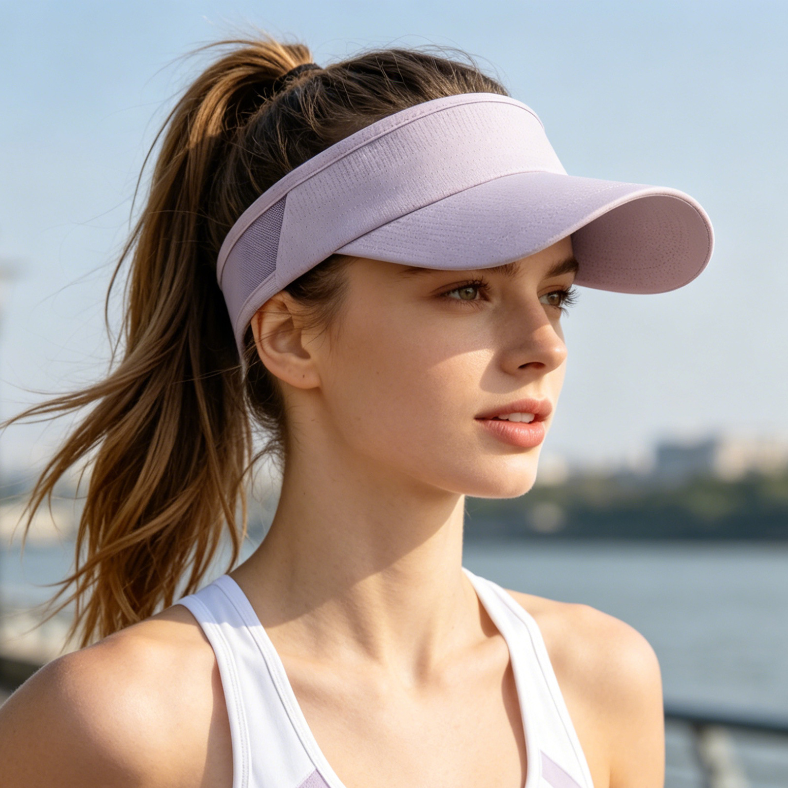 Casquette de baseball unisexe pour adultes, visière unie, idéale pour le cyclisme et l'alpinisme en extérieur, accessoire d'été