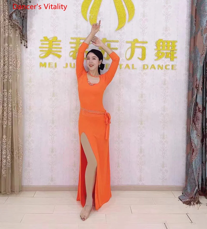 Costumes de danse du ventre pour femmes, robe d'entraînement professionnelle, Robes de danse du ventre personnalisées pour enfants, vêtements de danse orientale