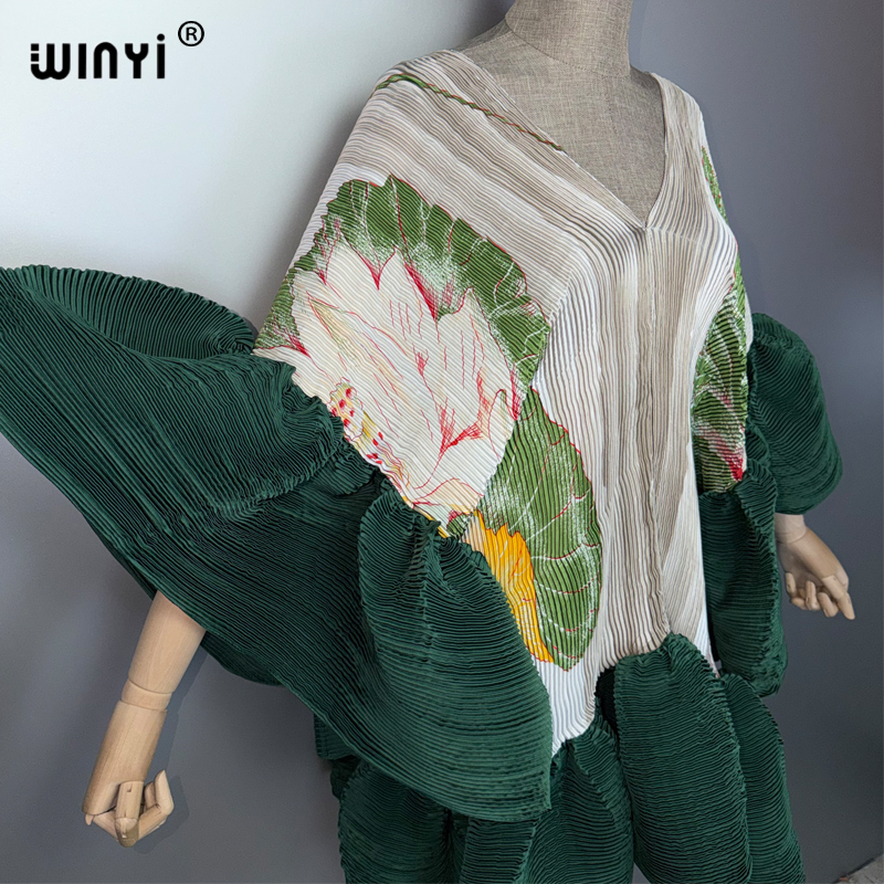 Robe Courte Plissée Élastique WINYI pour Femme, Élégante Robe de Plage, Kaftan Abaya, Mode Musulmane, Tenue de Soirée de Luxe pour Dubaï