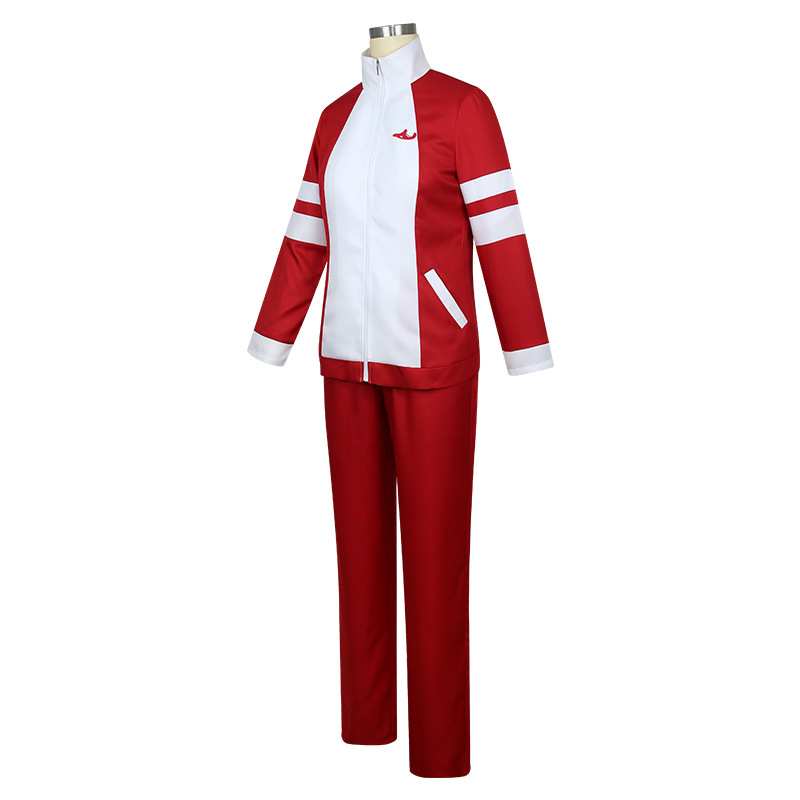 Costume de cosplay Anime Uma Musume Pretty Derby, uniforme rouge de l'Académie Tracen, ensemble de cosplay, tenue de sport, tenue décontractée quotidienne, Halloween, carnaval