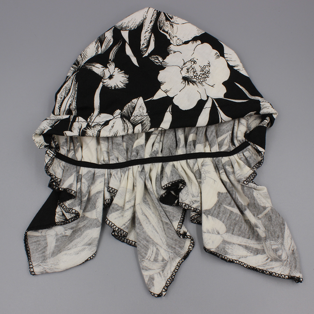 Turban de chimio pour femmes, bonnet pour filles, Skullies, design classique, tête ronde, perte de cheveux, casquette, vêtements de sauna, femme rurale, HAT234