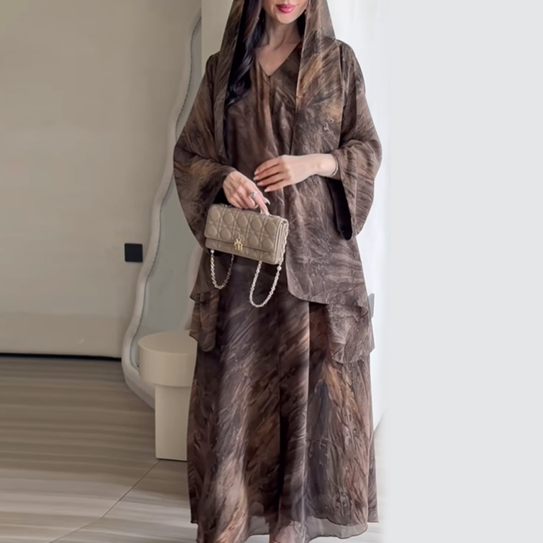 Écharpe, robe pour femmes, abaya, cardigan, jalabiya musulmane, robes longues pour le Ramadan, robes de fête islamiques, longue robe arabe, robe marocaine 2026