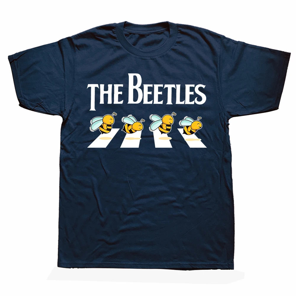 T-shirt graphique drôle d'équation des scarabées pour hommes, coton, streetwear d'apiculteur, manches courtes, cadeaux d'amant d'équation