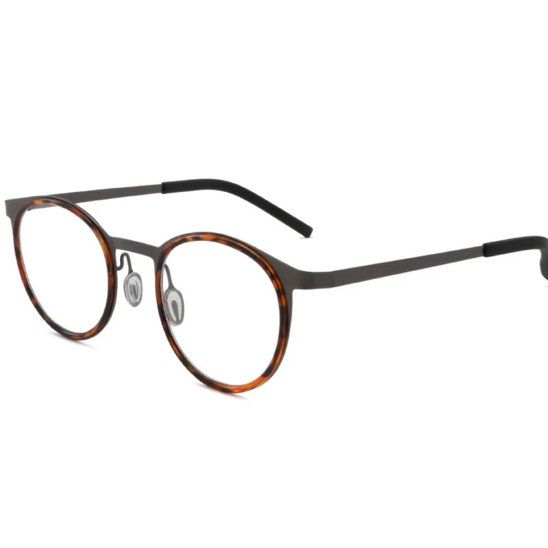 Lunettes de presbytie rétro à monture ronde, tendance, en métal, légères, durables, Anti-lumière bleue, Protection des yeux, unisexe, 0 à + 4.0