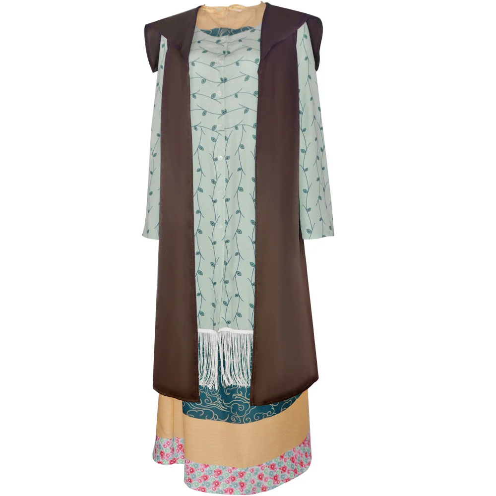 Sybill Cosplay Patricia Trelawney Costume magique fantaisie Roleplay femmes jupe cape tenues déguisement Halloween carnaval Costume