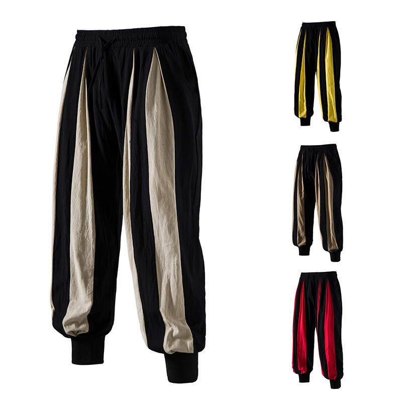 Costumes d'Halloween pour hommes – Tenues décontractées médiévales, Renaissance, Cosplay, Gothique, Pirate, Clown de cirque, Viking, Chevalier, Pantalon Harem, Lanterne