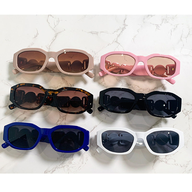 Lunettes de soleil carrées vintage à petit cadre pour hommes et femmes, lunettes de soleil de voyage populaires, nuances, lunettes UV400, créateur de marque de luxe, mode