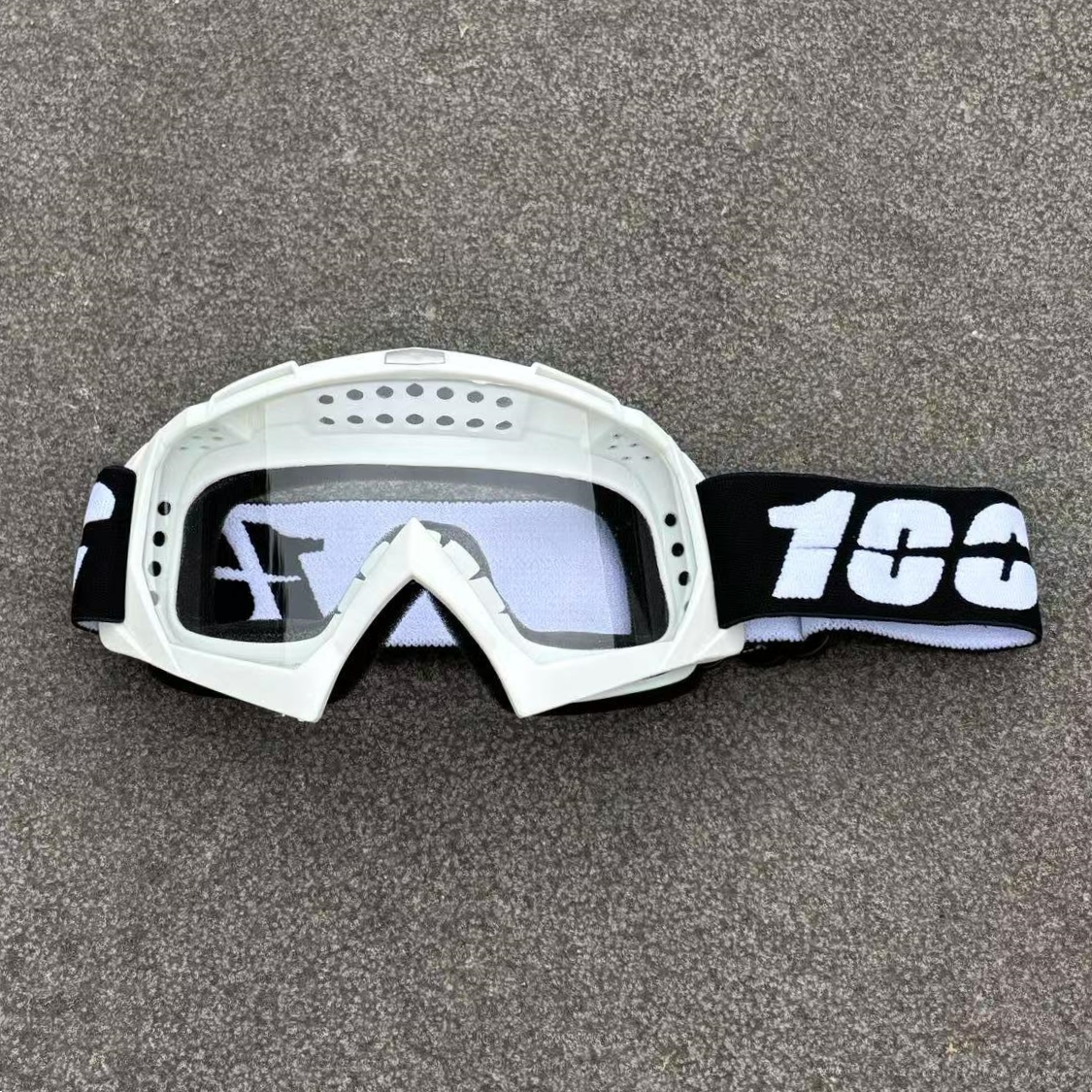 100 hommes HD lentille Motocross lunettes Anti-buée course lunettes d'équitation femmes Anti-UV vtt lunettes de soleil sport de saleté moto lunetteske