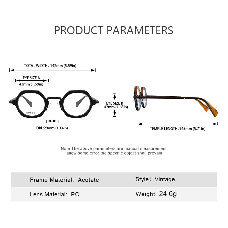 Lunettes de Style rétro Steampunk pour hommes et femmes, Design créatif de lunettes optiques avec monture en acétate polygonal et verres transparents