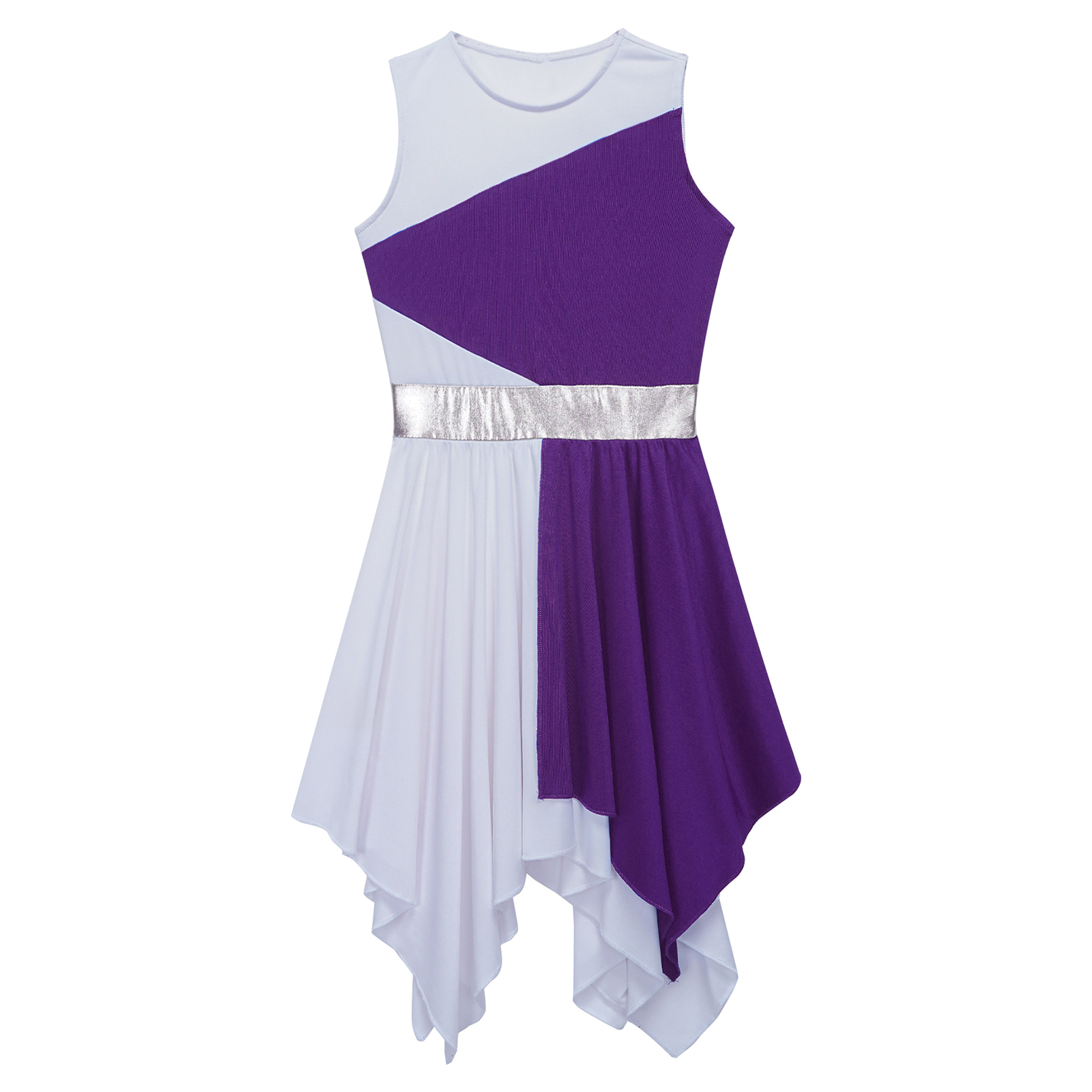 Robe Tunique de Danse Lyrique pour Filles, Costume de Chorale Liturgique, Ballet, Célébration, Adoration en Église, Tenue de Danse Contemporaine