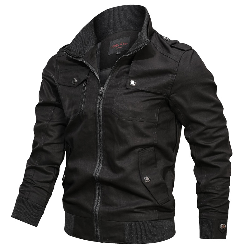 Printemps automne veste hommes coton coupe-vent Bomber manteau militaire hommes tactiques vestes homme Cargo veste décontractée hommes vêtements 2025