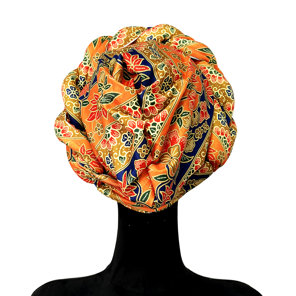 Turban Africain Tressé pour Femme Musulmane, Bonnet de Sauna, Foulard NigroundWin, Hijab de Chimio