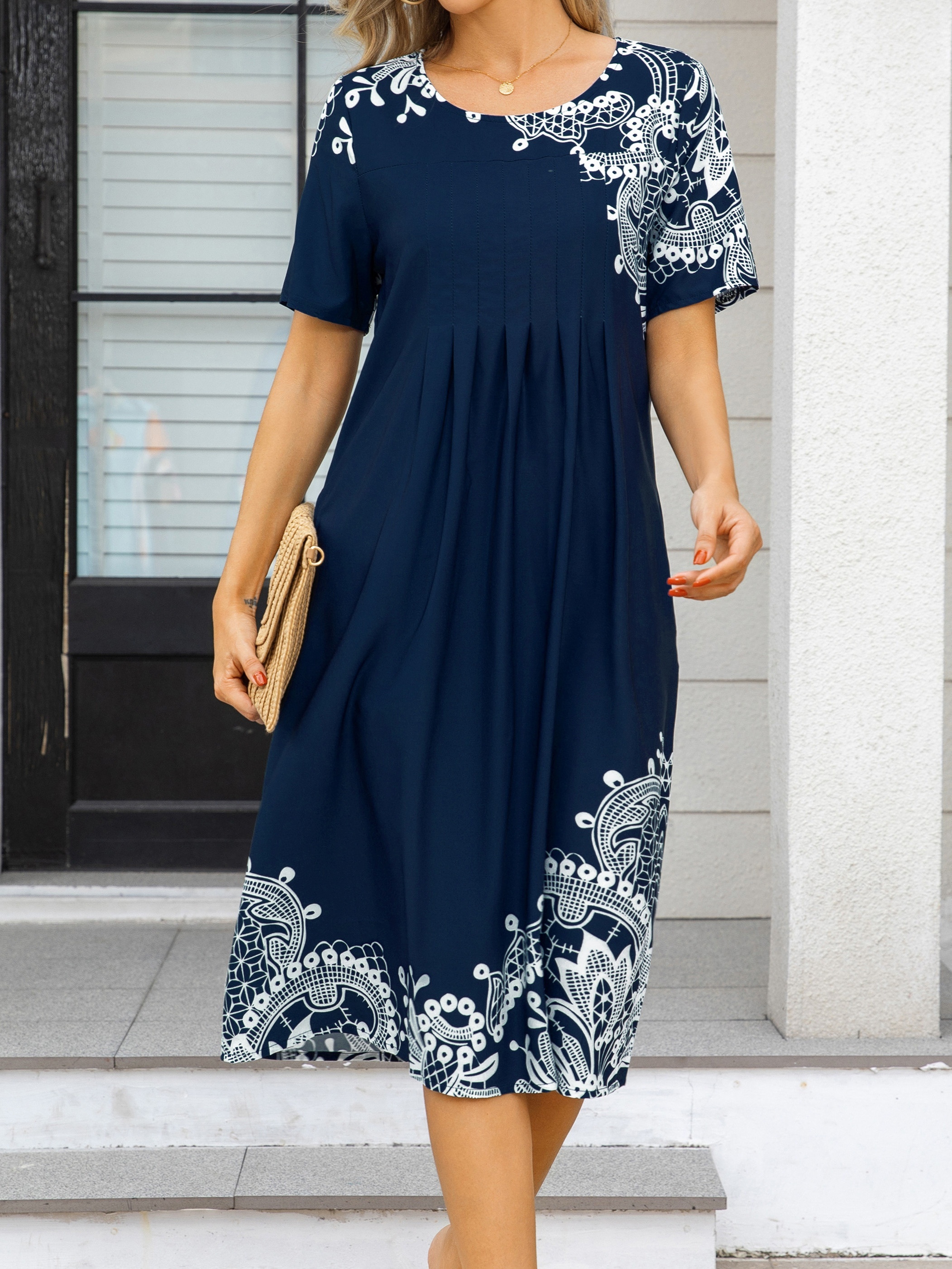 Grande taille mode femmes élégantes robe ample tenue décontractée femmes robe nouveau tempérament