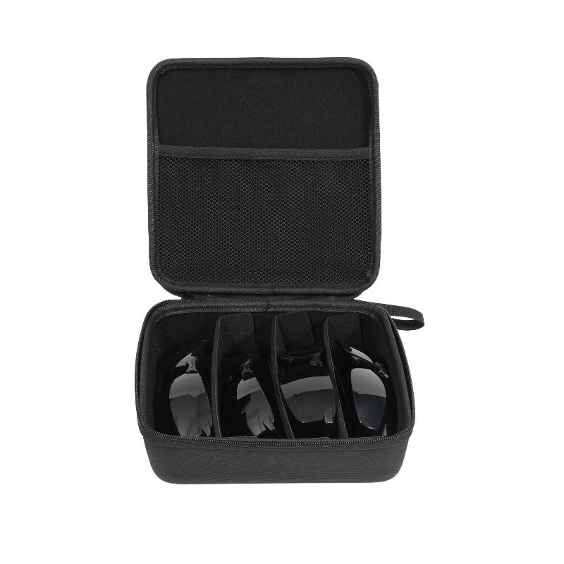 Étui de voyage pour lunettes de soleil à 4, 5, 6, 7 ou 8 emplacements, rangement ajustable pour lunettes, idéal pour les vacances en famille