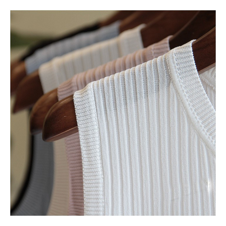 Mode femme Blouse 2025 été sans manches Blouse femmes col rond tricoté Blouse chemise femmes vêtements femmes hauts et chemisiers C853