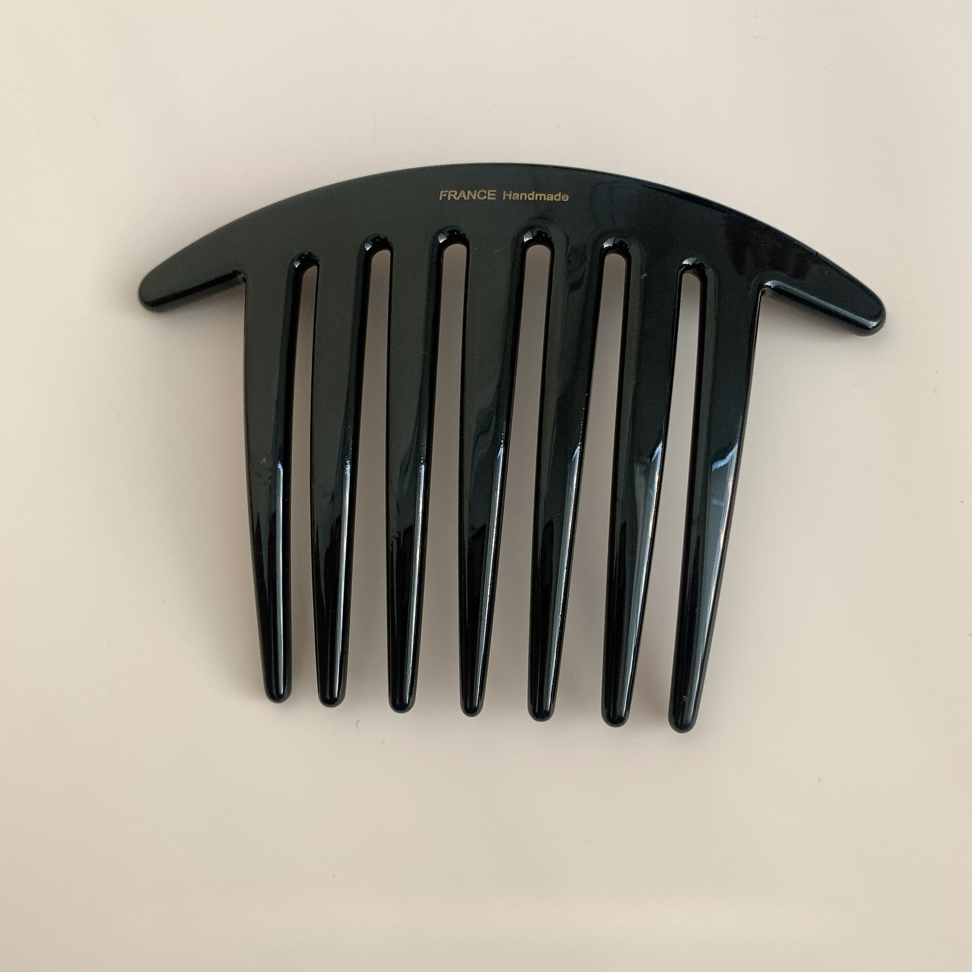 Nouvelle Pince à Cheveux Française en U 2025 avec Peigne à Boucles, Pince à Cheveux Moderne Simple à Sept Dents, Peigne Polyvalent