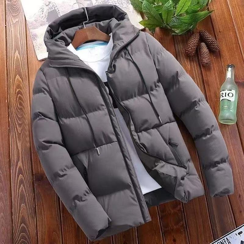 Nouveau manteau d'hiver en coton pour hommes, manteau en coton chaud épaissi, veste en coton à la mode, manteau pour hommes