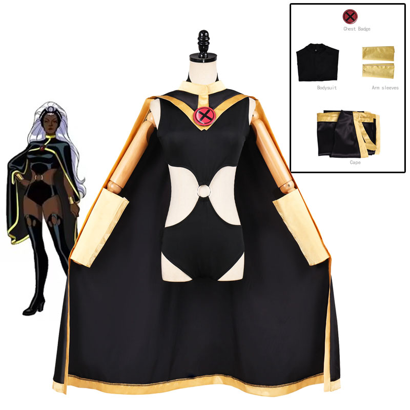 Costume de cosplay Stooorm pour femme, uniforme adulte, cape, tenue de fête d'Halloween, costume de carnaval, vêtements de jeu de rôle, performance scénique