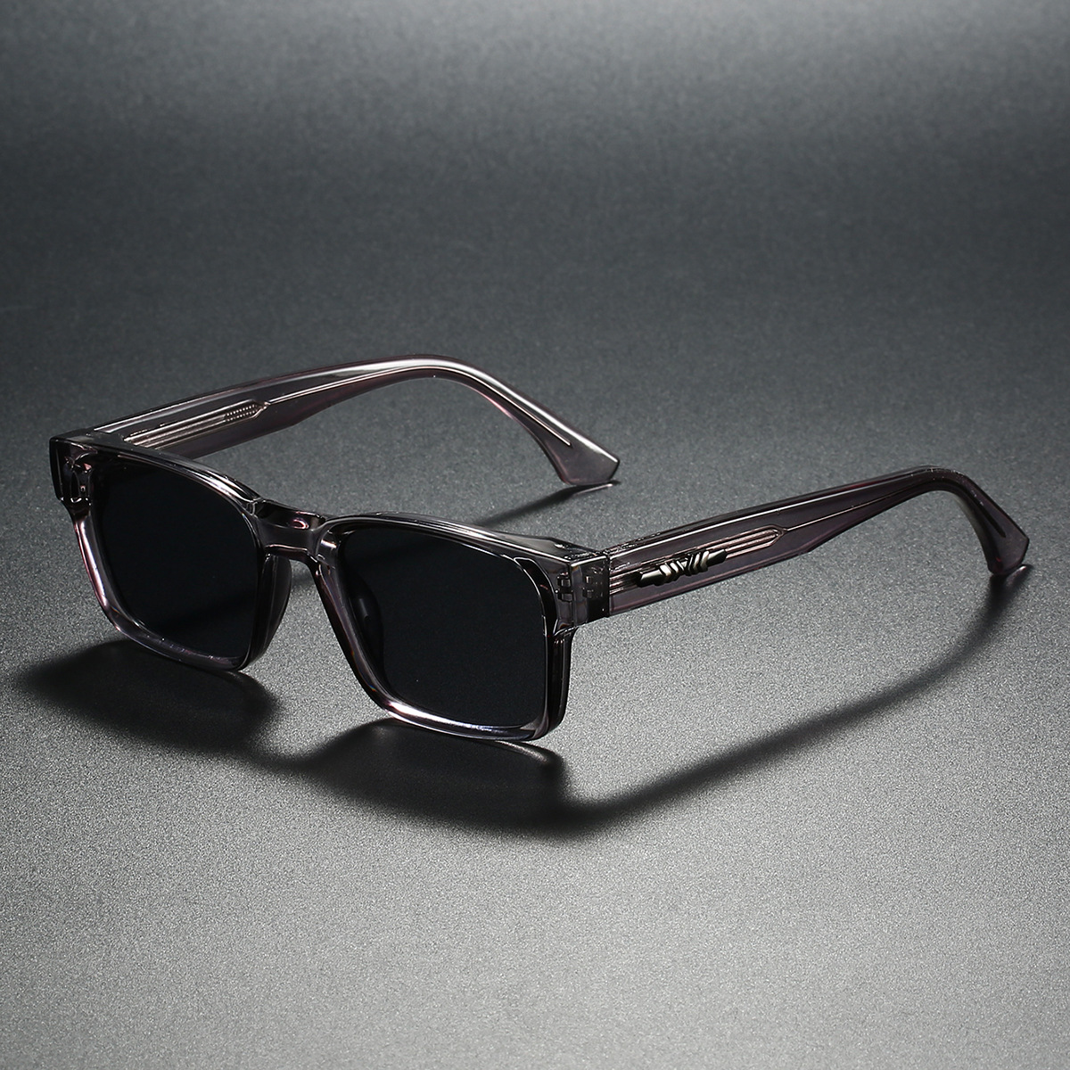 Lunettes de soleil polarisées carrées de qualité pour hommes, monture métallique, pour voyage, randonnée, plage, pêche, protection UV400, Gafas De Sol