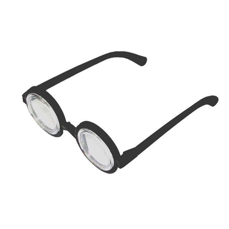 Lunettes de forme ronde, accessoires de lunettes d'halloween amusants, Costumes de Cosplay, accessoires de décoration de fête, cadeaux pour enfants et adolescents