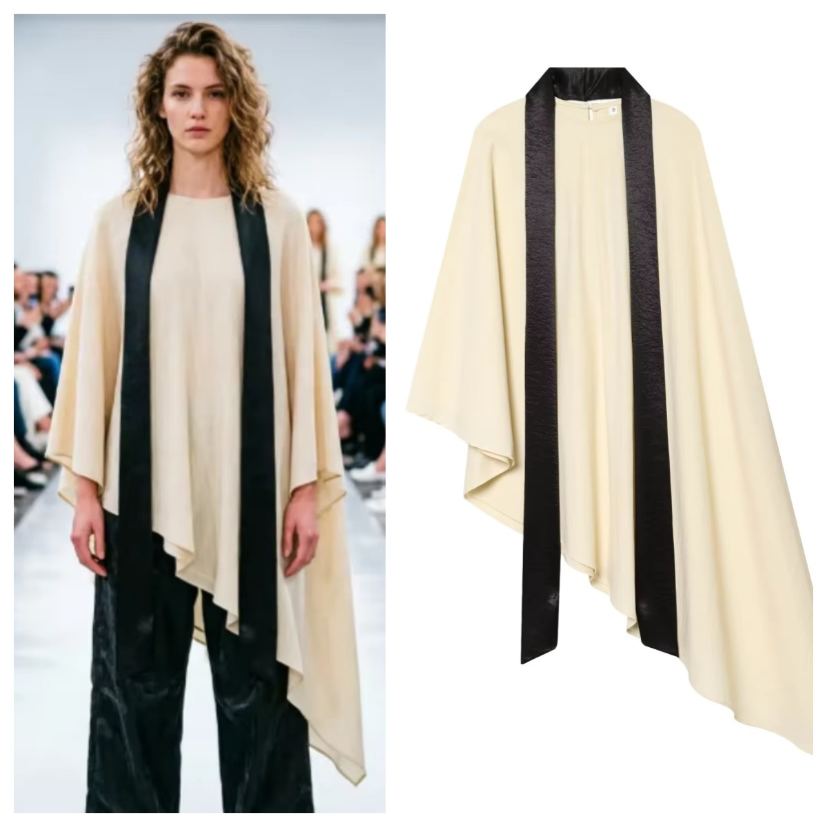 Nouvelle Collection Été 2026 : Chemise Élégante et Tendance avec Détail Écharpe Symétrique