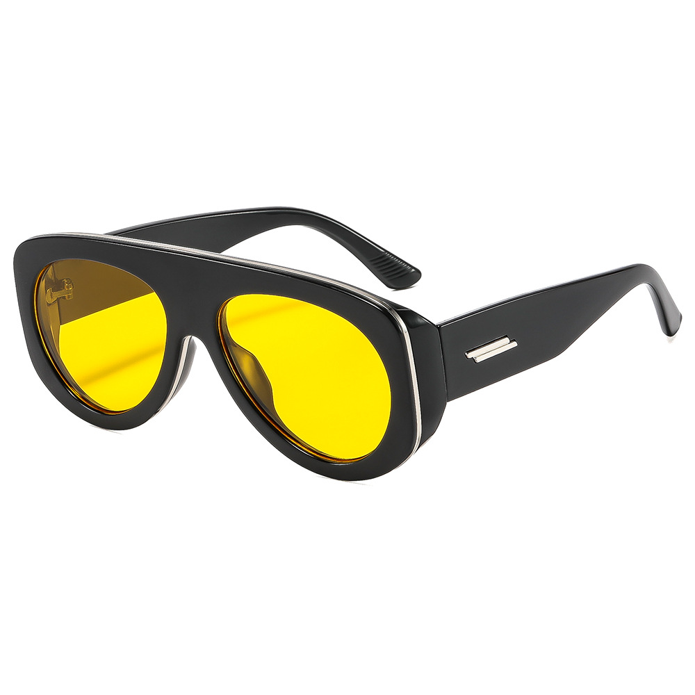 Lunettes de soleil de luxe style punk pour femmes, lunettes de soleil de marque de luxe pour hommes, monture audacieuse, protection UV400, qualité supérieure, style vintage