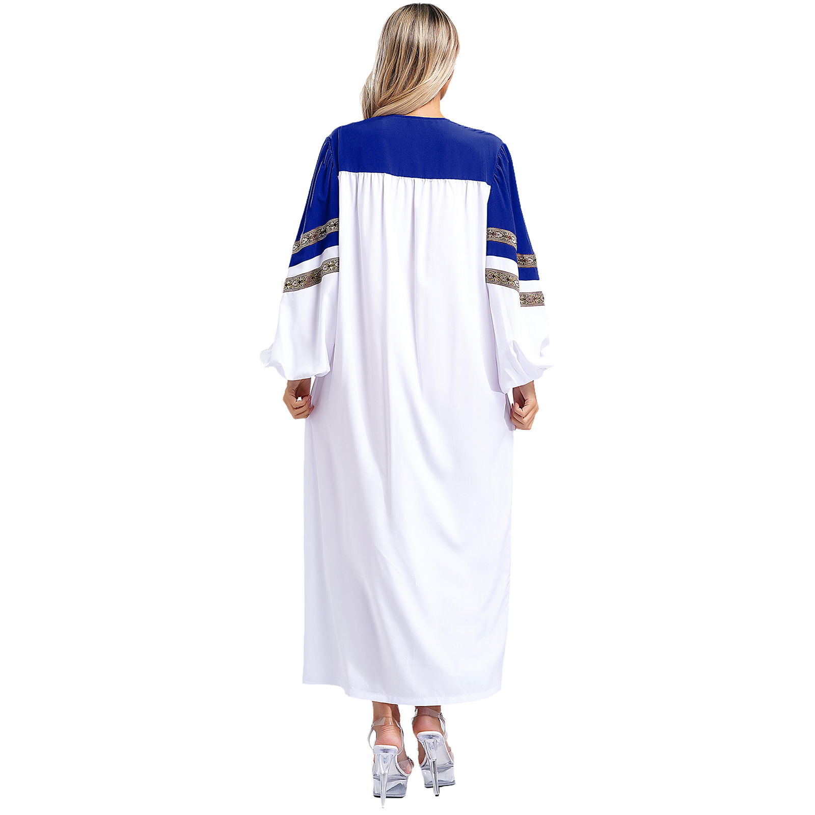 Robe de chorale d'église pour femmes, robe de baptême, costume de fourmi, robe de célibataire de remise des diplômes, robe de danse de louange