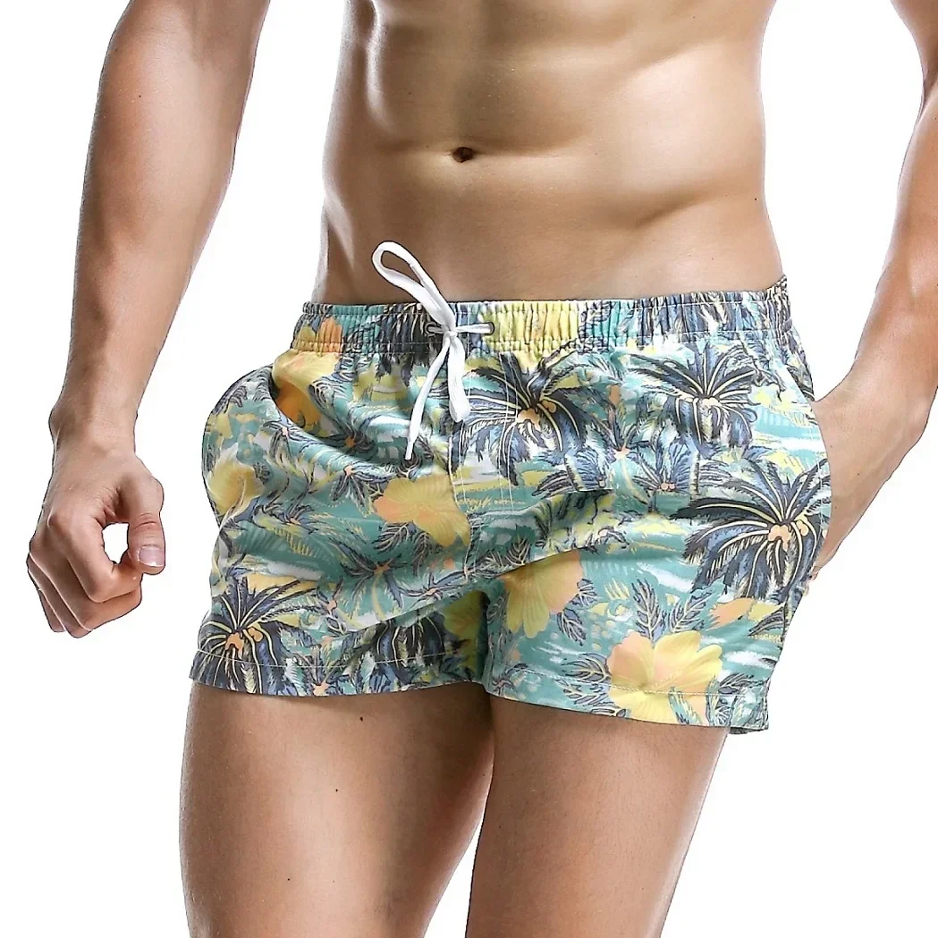 SEOBEAN – short de plage décontracté pour hommes, coupe ample, confortable, léger, pour les activités de plein air, été