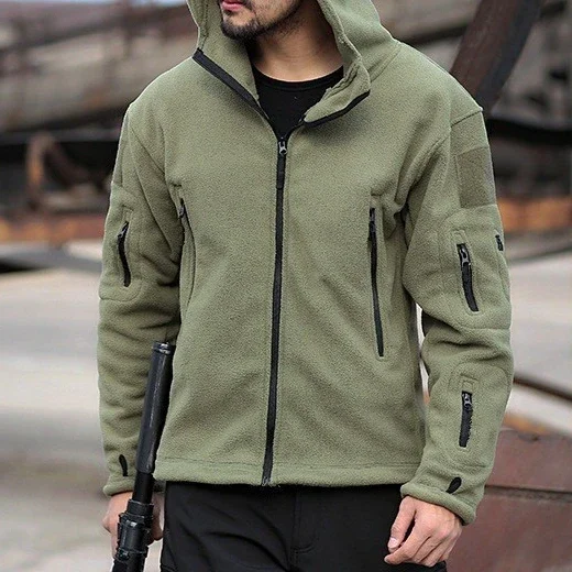 DulSports Smile Hoodie Jackets for Men, Outdoor Clothing, Military Jackets, Warm Hoodie, Randonnée, Escalade, Pêche, Aventure, Camping