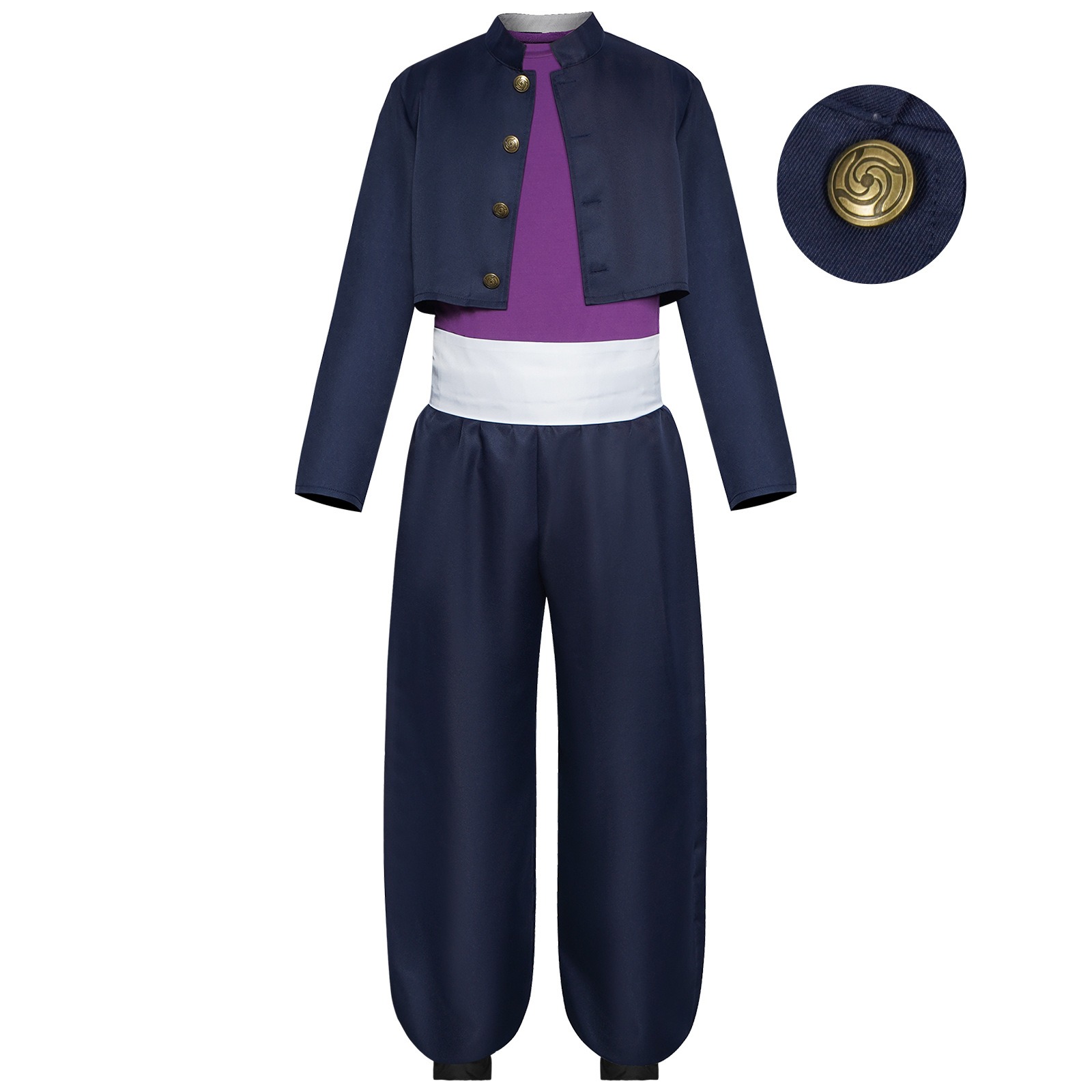 Todo Aoi Cosplay Costume Anime bleu marine uniforme hauts pantalons Halloween carnaval ensemble Costume de fête pour Comic Con Todo Aoi tenues