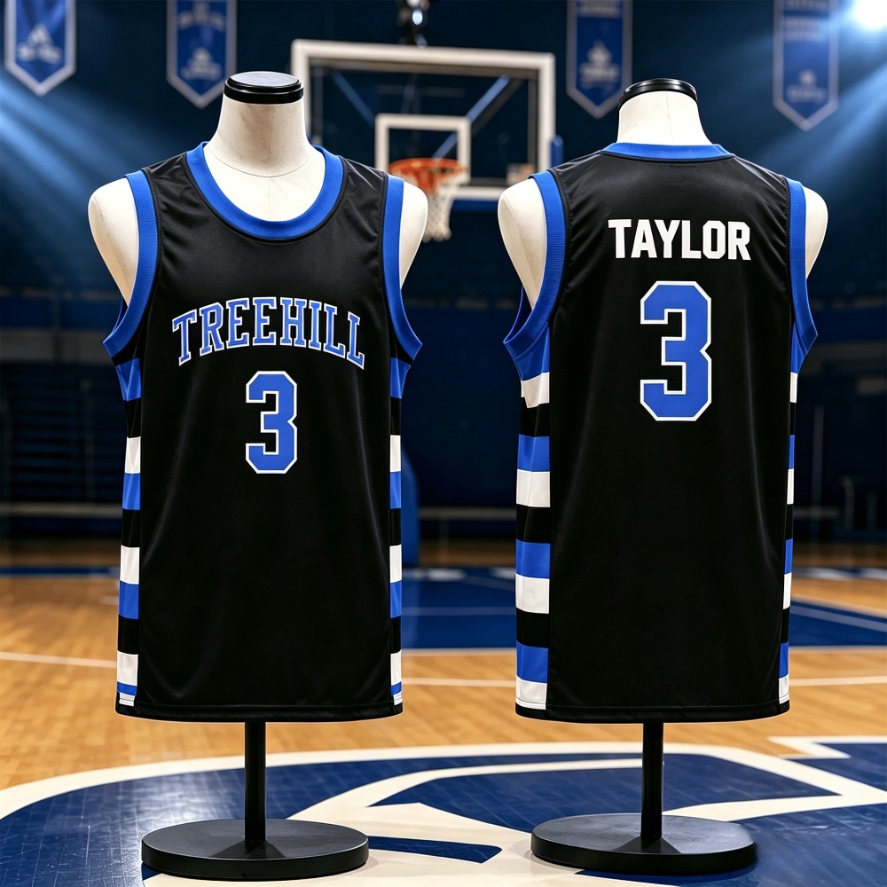 Maillot de basket-ball vintage One Tree Hill Ravens Team Movie Scott 3 pour homme, décontracté, sportif, sans manches, haut d'été