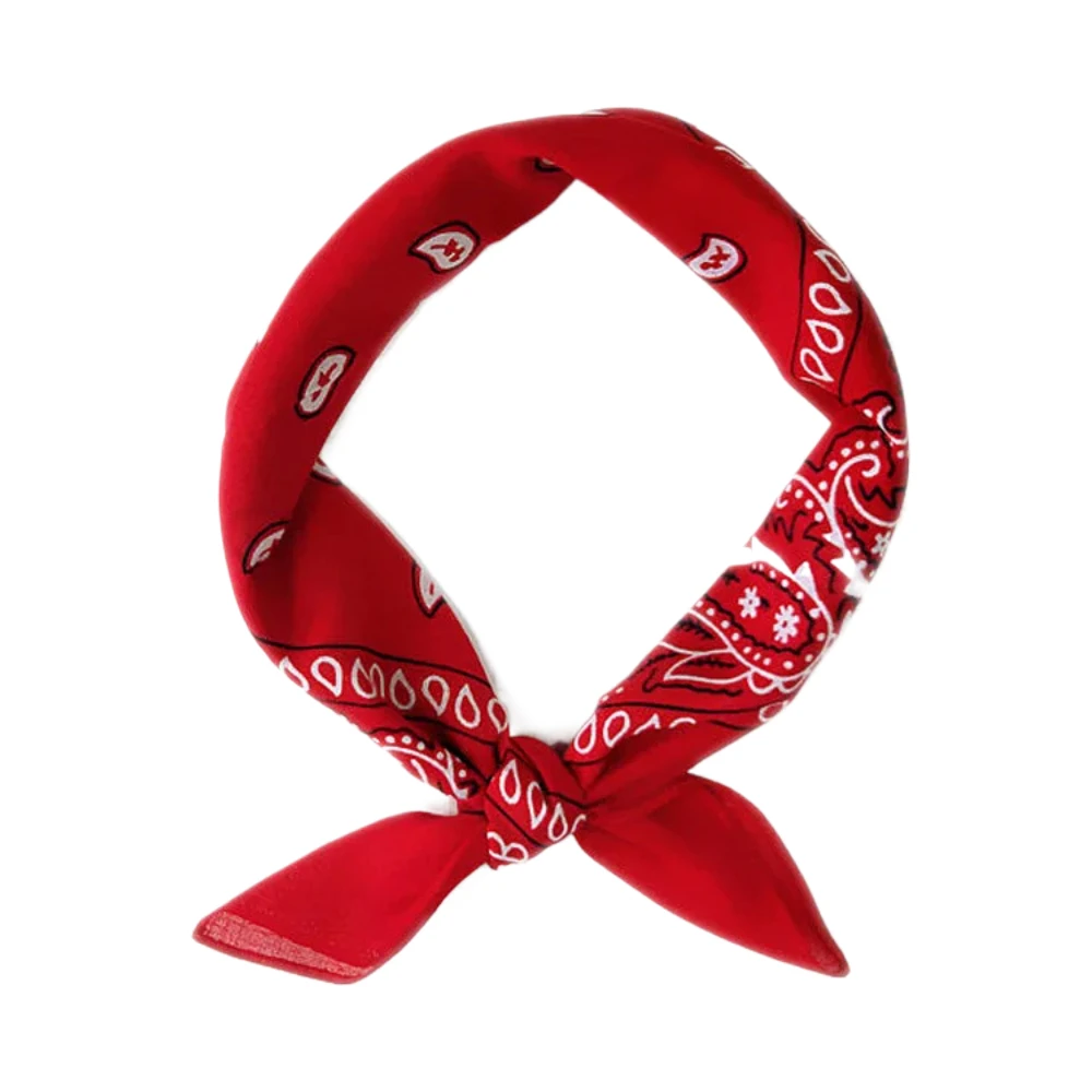 Mode Hip Hop foulard Paisley carré foulards chapeaux Bandanna bandeau de cheveux cou poignet enveloppement bande accessoires