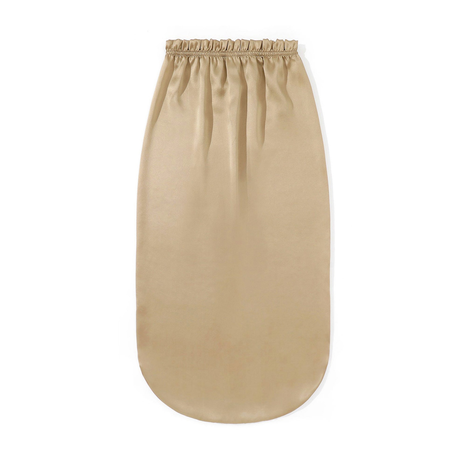 1 bonnet de nuit long en satin doux, bonnet de nuit en soie avec bande élastique, couvre-chef de protection pour les cheveux pour femmes, pour dormir au quotidien