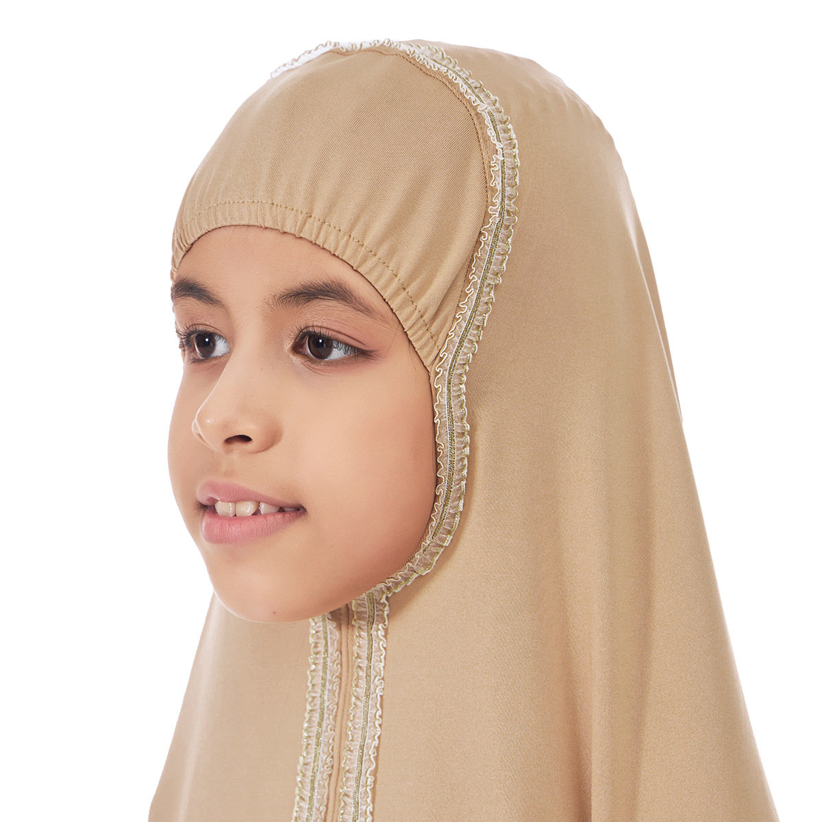 Robe Hijab à capuche pour enfants musulmans, 2 pièces, vêtement de prière, jupe Khimar modeste, ensembles Abaya, couverture complète, vêtements Eid Ramadan