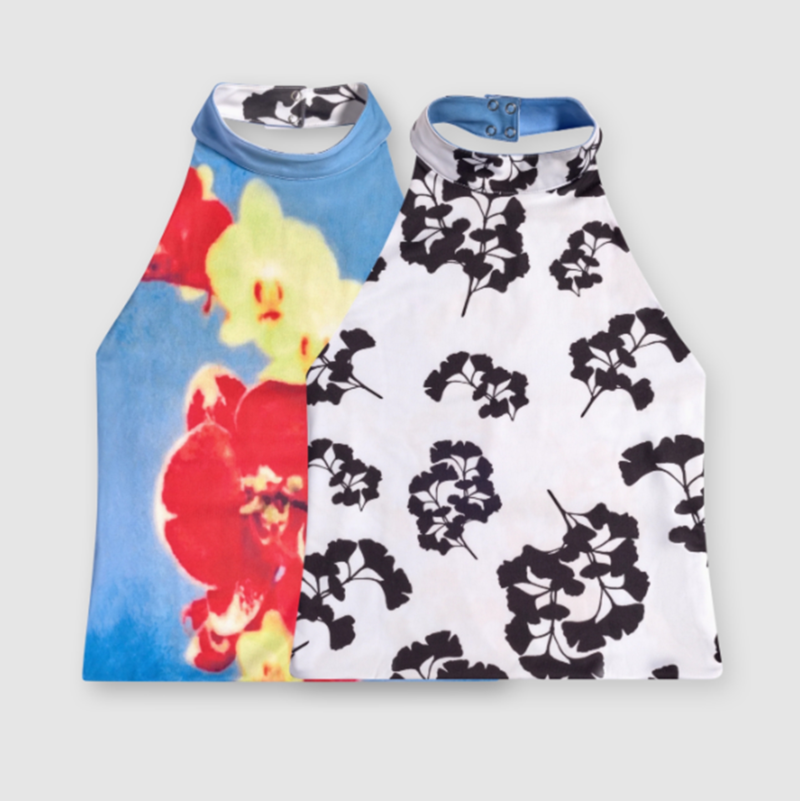 Débardeur dos nu à pois/floral pour femmes, vêtements pour vacances à la plage, fête d'été, usage quotidien, activité de plein air, Streetwear