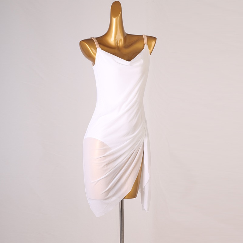 Costume de concours de danse latine pour femmes, vêtements de Performance, robes de scène pour femmes, vêtements de danse pour filles, haut, jupe pour femmes